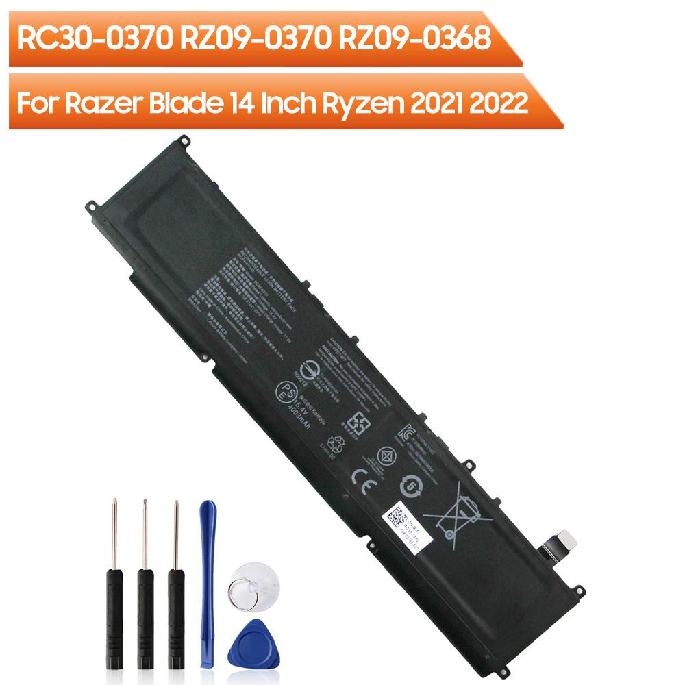 Replacement Battery For Razer Blade 14" Ryzen 2022 2021 RC30-0370 RZ09-0370 RZ09-0368 Laptop Battery 61.6Wh