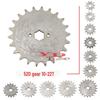 Off-road ATV Beach Car 10-22 Tooth Plate 520 Chain Sprocket Small Teeth Kit