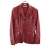 PS Paul Smith Leather Jacket 42 Red Series Women Used