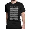 Twin Peaks Men's T-Shirt Fire Walk Me Short Sleeve Tee T-Shirts Man Travel Tops Stylish T-Shirt O Neck Purified Cotton Tees