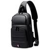 Male Crossbody Bags for Fashion Shoulder Bags USB Charging Messenger Sling Bag Chest Bag Oxford Single Shoulder Strap Pack
