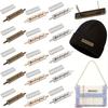 5pcs Alloy DIY Handicrafts Hat Bag Tags Accessories Garment Labels Creative Metal Sewing Carving Letters Clothing Shoes 3 Colors