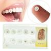 10Pcs/Box 2mm Shiny Imitation Crystal Oral Dental Teeth Tooth Jewelry Ornament