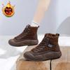 Snow Boots Women's 2024 New Winter Versatile Velvet Thickened Warm Martin Boots Short Casual Cotton Shoes XFL28