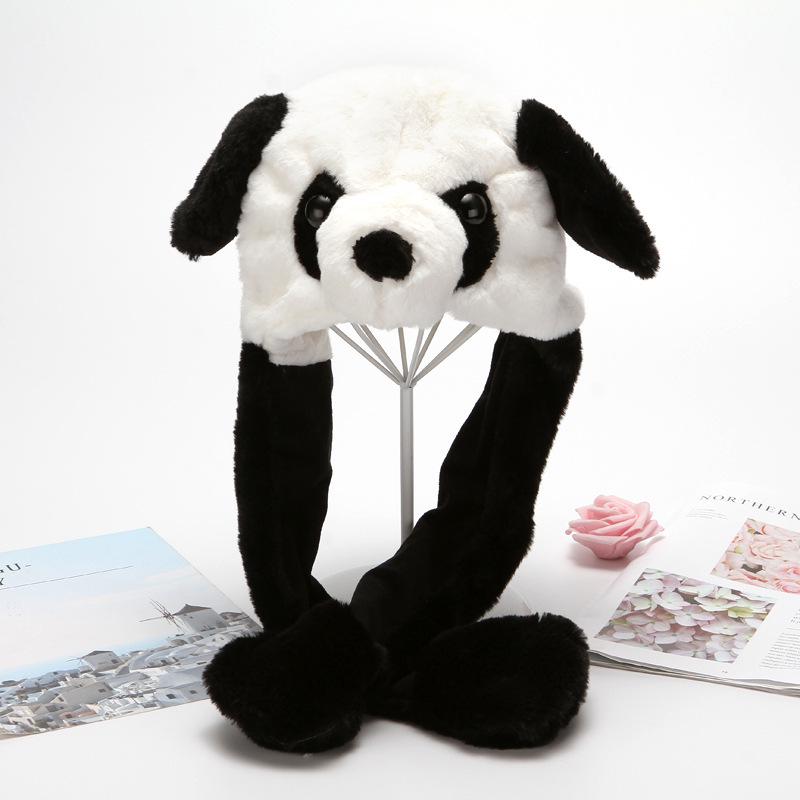 Moving Rabbit Ear Hat: Adorable Airbag Ears Wiggle When Pinched, Just Like the Viral Sensation On TikTok.