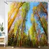 3d Printing Green Forest Waterfall Shower Curtains Waterproof Bathroom Curtain With Hooks Bath Curtain 180*200 Polyester Fabric