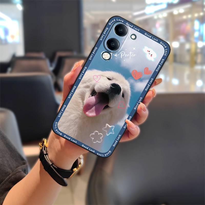 Anti-knock Cartoon Phone Case For VIVO Y04 4G/Y29S Graffiti Silicone Dirt-resistant Soft Case Shockproof Full Wrap TPU