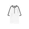 New Short Sleeved Dresses Women's White F11W111314F-WT