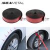 Car Wheel Fender Protective Sticker Auto Wheel Tyre Eyebrow Anti Scratch Rubber Trim Universal 1.5m/6m Car Wheel Edge Strickers