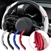 2pcs Carbon Fiber Non-Slip Steering Wheel Cover Car Accessories for E60 E46 E39 E38 E90 E36 F30 E30 E31 E34 F10 F20 E87 E92