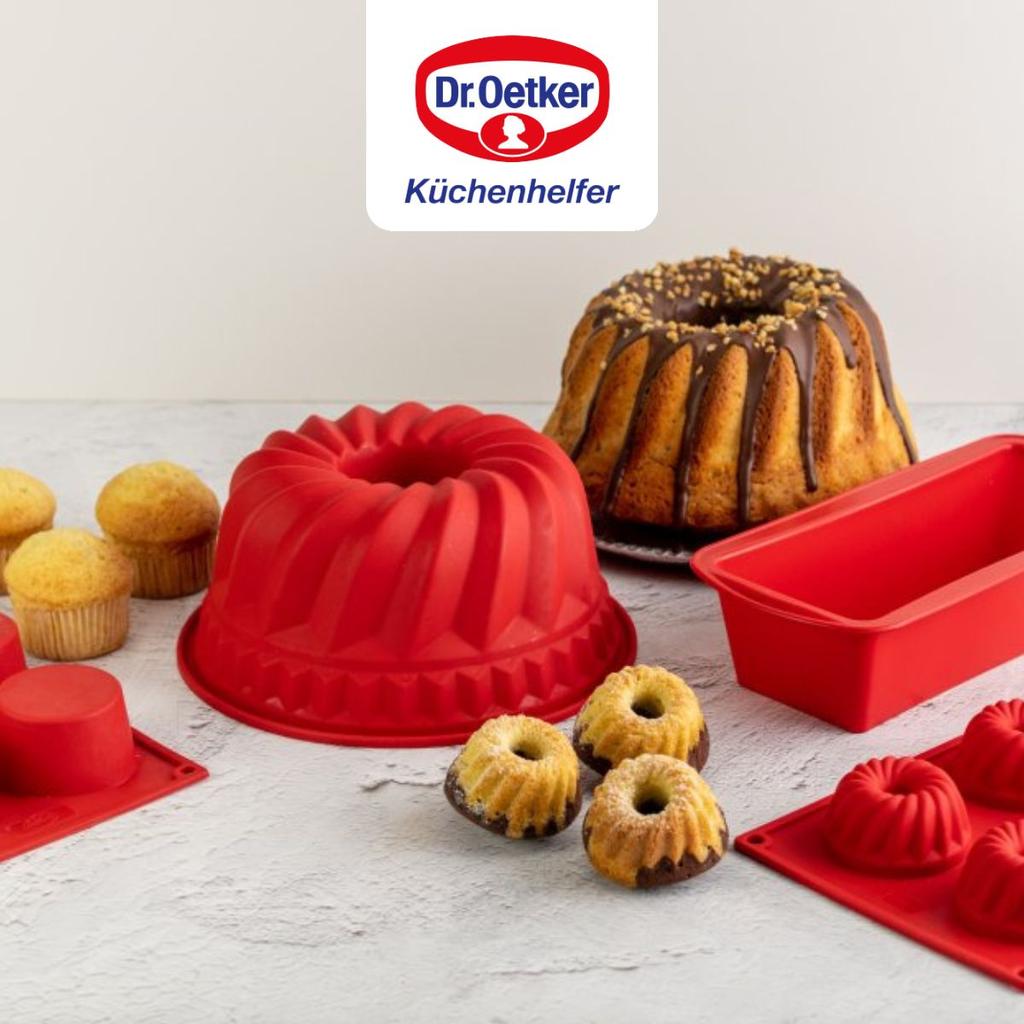 Dr.Oetker Flexxibel Love 6-cavity 30 Cm Kougelhofs Mold Ref. 1270