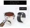 Coffee Distributor & Tamper Dual Head Coffee Leveler for Portafilter Adjustable Depth Professional Espresso Hand Tamper