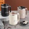 450Ml Tea Milk Coffee Cup 304 Stainless Steel Double Wall Insulated Water Cup Mug Sealed Anti Scalding Drinking Cup
