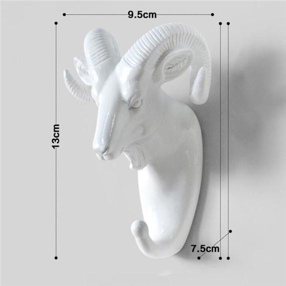 Hanger Keys Creative Hanging Hook Holder Wall Home Strong Seamless Paste Hook Decorative Hook Creative Animal Hooks