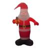 Christmas Inflatable Santa Claus 4.92ft Xmas with LED Light Outdoor Decoration for Indoor Outside Christmas Holiday Party Garden