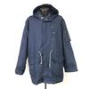 HOUSTON USAF Parka Coat Mods Coat Outer Jacket Men's L Navy