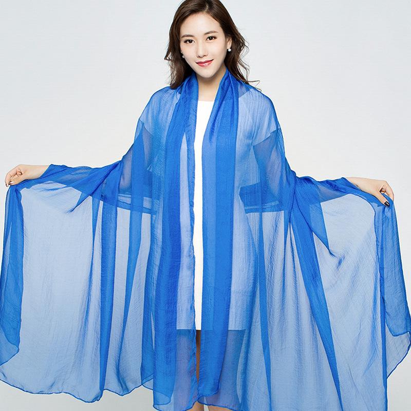 Spring/Summer New Women'S Silk Scarf 150*230 /150*300 Cm Simulated Silk Twill Square Scarf Fashion Printed Large Square Scarf Professional Scarf