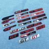 3D Car GT Line  GT Sport Design Fender Rear Trunk Body Emblem Badge Sticker for Peugeot for Kia K9  Forte Ceed Cerato RIO K3 K5 Accessories