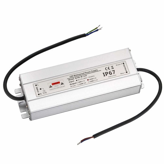 Transformateur - Cprosp - Convertisseur - 150W - IP67 - Aluminium