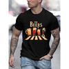 Men The Beers Printing Tee Shirts Street Fashion Breathable T-shirt Man Casual Summer T Shirts