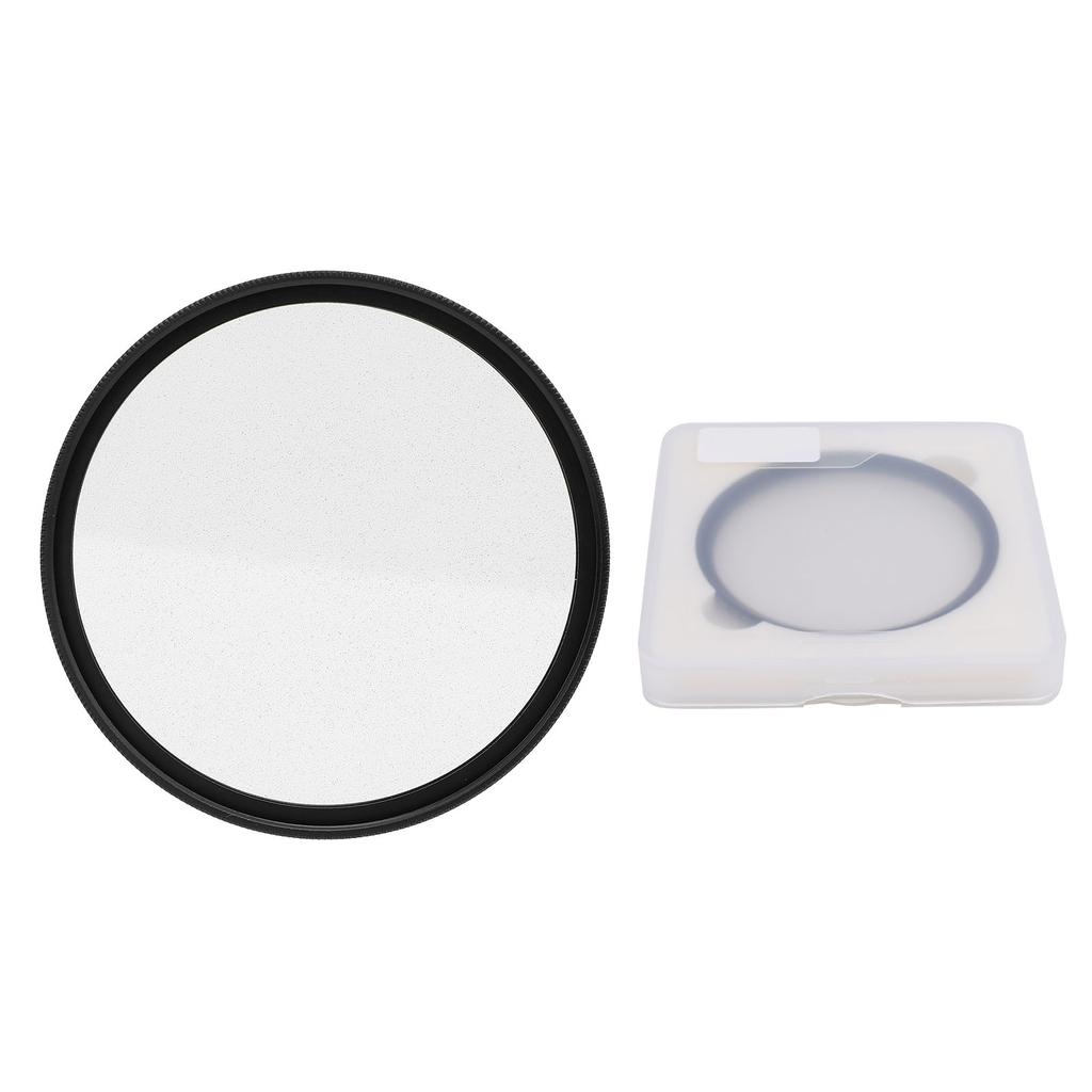 67mm Lens Filter Black Mist 1/2 Water Proof Soft Mist Cinematic Effect Filter for Vlog Video Portrai