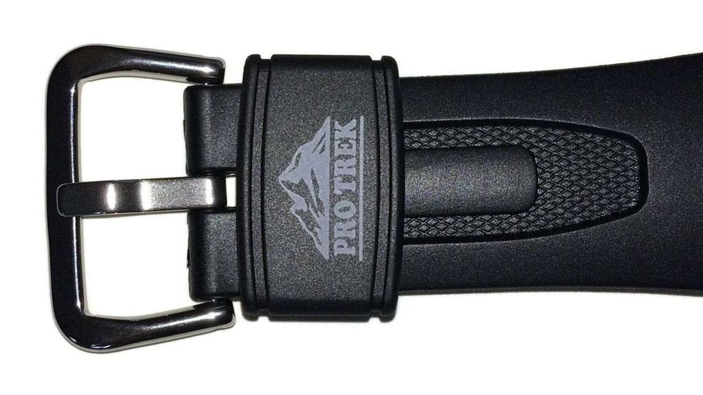 Casio CASIO PROTREK Genuine Replacement Band Belt Urethane Black Black 10036568