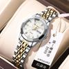New Swiss Women's Waterproof Luminous Double Calendar Wristwatch