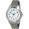 Klefer Men's Analog Waterproof Watch with Metal Band, Silver, TE-AM035-WTS
