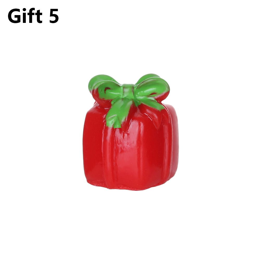 Toys Bonsai Decor Fairy Garden Deer Santa Claus Miniature Snowman Christmas Figurines Xmas Tree