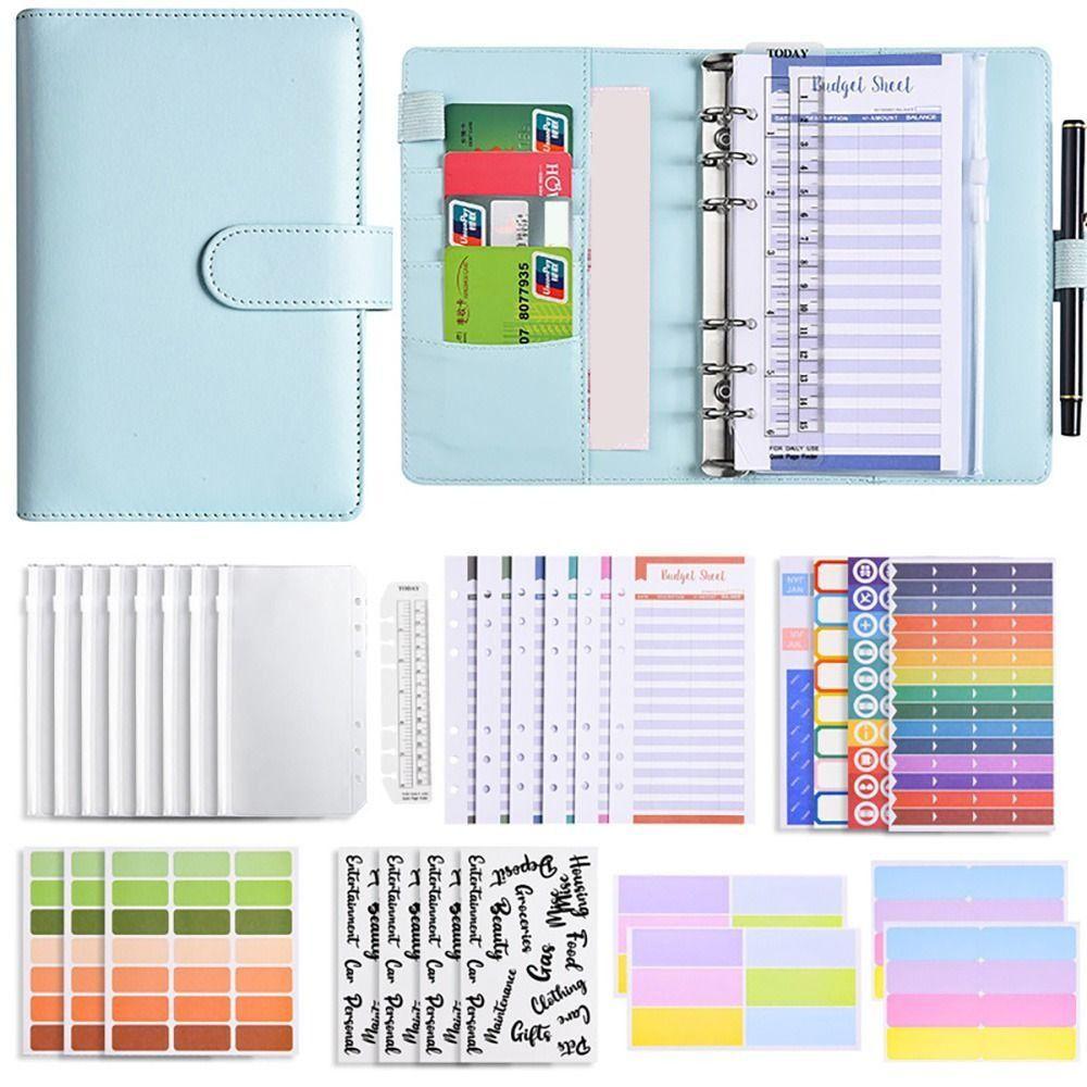 With Zipper Cash Envelopes Budget Binder A6 Savings Binder Budget Planner Organizer Men Women