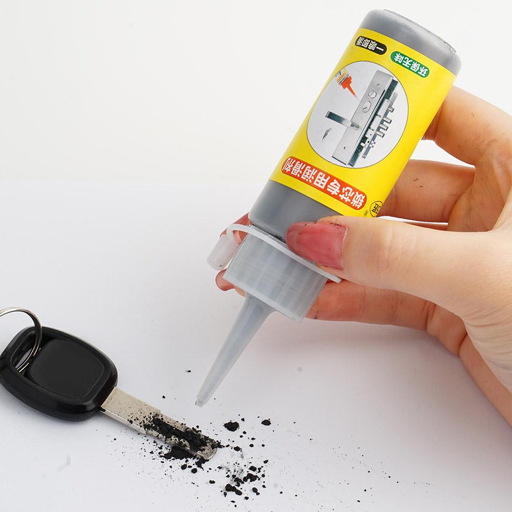 60ml Graphite Powder Lubricant Natural Lock Core Keyhole Lubricant Pencil Powder For Window Keys Door Guide Hinge Lock