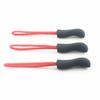 10pcs Zipper Pulls Replacement Zip Cord Puller Slider Jacket Backpacks Black