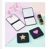 1Pc Mini Makeup Compact Mirror Magnifying mirrorPortable Two-Side Folding Make Up Mirror Cartoon Cosmetic Mirror Makeup Mirrors Gift Mirror