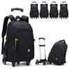 Student Roller Backpack 6-wheel Three-piece Set ZRY9319