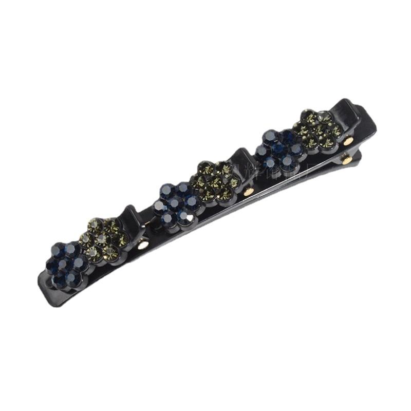 Double Layer Hair Braiding Hairpin Broken Hair Clip Women Girl Bangs Hairpin Korean Fixed Hair Clip Lazy Hair Style Accessories