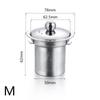 Infuser Fine Coffee Mesh Stainless Steel Tea Strainer Lid Filters