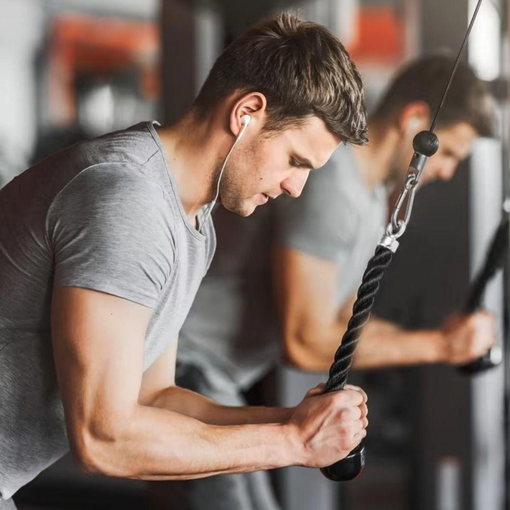 Single Handle Fitness Pull Rope Triceps Bodybuilding Gantry Pull Rope Exercise Stable Gym Equipment Pull Rope