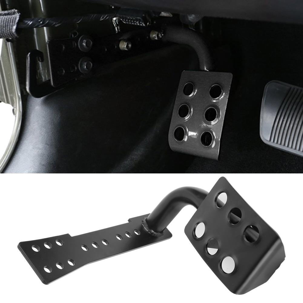 Car Metal Pedal Left Side Foot Rest Decoration Accessory Fit for Jeep Wrangler JK 2008 2017