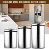 Automatic Stainless Steel Touchless Trash Recycle Motion Sensor Waste Bins Kitchen Trash Electronic Dustbin USB Charge