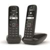 Gigaset AS690 Duo Black Landline Telephone
