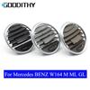 Dash Central Left Right Air Conditoner Panel AC Vent Grille Outlet Cover Slider For Mercedes Benz W164 M ML GL Class ML300