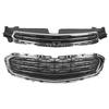Front Upper Lower Grille Set 94516090 Chrome Radiator Center Grille Replacement for Chevy Cruze