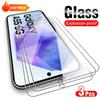 3PCS HD Tempered Glass For Samsung Galaxy A55 5G 2024 9H Premium Screen Protector Cover Film Samung Sumsung SamsungA55 A 55 55A