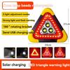 4 Modes Roadside Warning Light High Brightness Triangle Warning Sign  Picnic