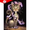Diamond Embroidery Sale Cat Full Round Drills Diamond Mosaic Animal 5d Diamond Painting