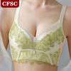 Summer Breathable Underwear Gathered Anti-sagging Side Breasts Without Steel Ring Bra