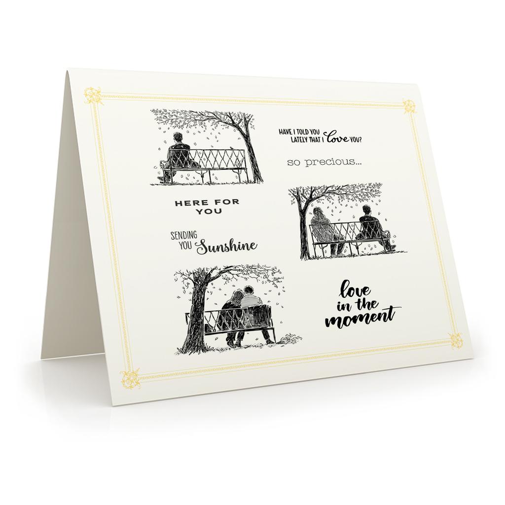 Парные силиконовые прозрачные штампы для изготовления карточек, скрапбукинга, тиснения, DIY, украшение альбома, резиновая печать, штампы