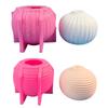 Ball Shaped Holder Molds for Making Tealight Holder Candlestick X3UC