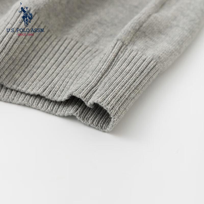 U.S. POLO ASSN. Men's Pure Cotton Crew Neck Knit Sweater