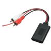 12V Universal Car Bluetooth Receiver Module AUX-in Adapter 2RCA Interface Parts